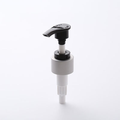 Ribbed 24 410 Black Lotion Pump / Aluminium Gold Dispenser Pump