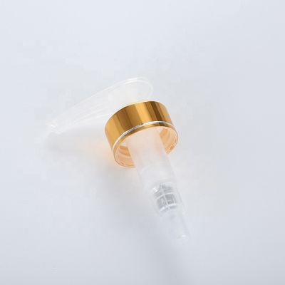 Aluminium Gold Lotion Pump 24-410 28-410 33-410 Screw Cover Antibacterial Soap Pump