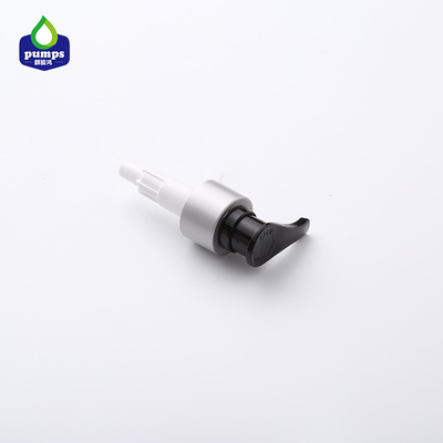 304 Stainless Steel Short Nozzle Foam Soap Pump 4CC Dosage Matte Black