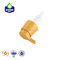 Желтый пластиковый лосьон нагнетает 4.0g для бутылки сливк руки мытья тела